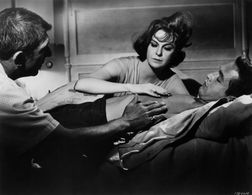 Paul Newman, Richard Brooks, and Geraldine Page in Sweet Bird of Youth (1962)