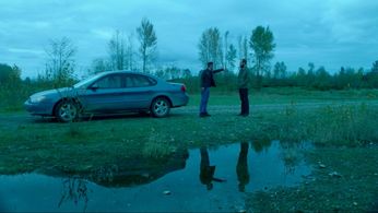 Nestor Carbonell and Joshua Hinkson in Bates Motel (2013)