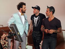 Patrick Wymore, Johnny Wujek, and Douglas Friedman in America's Next Top Model (2003)