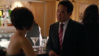 Chase Kim with YunJin Kim on ABC's Mistresses