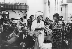Sallie Martin and Willie Mae Ford Smith Smith in Say Amen, Somebody (1982)