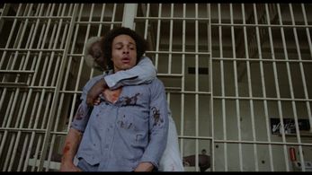 Floyd 'Wildcat' Chatman and Leon Isaac Kennedy in Penitentiary (1979)