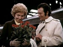 Anna Smolik and Klausjürgen Wussow in Hamburg Transit (1970)