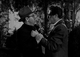 Charles Arnt and John Hodiak in Somewhere in the Night (1946)