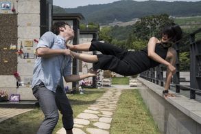 Bae Doona and Sukku Son in Sense8 (2015)