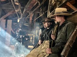 Johnny as Dan Green in The Great Race with Co Star Jeff Rosick