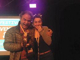 Ismail Abdelkhalek wins Keepsake the award for Best Cinematography at The Carrboro Film Fest 2015!