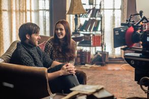 Richard Rankin and Sophie Skelton in Outlander (2014)