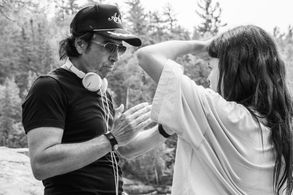 With Sara Waisglass on Cascade.