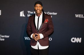 Music Director Michael Bearden on the red carpet Mark Twain/ Kennedy Center (Adam Sandler)