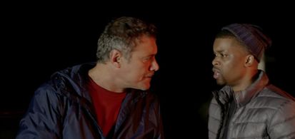 Steven Bauer and Bobby Ray Cauley Jr. in The Lookalike (2014)