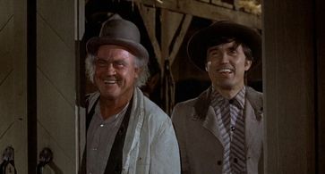 Dick Curtis and Dub Taylor in Support Your Local Gunfighter (1971)