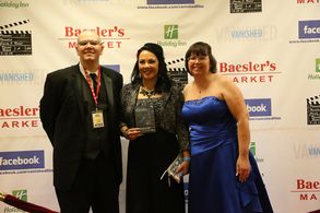 Director Daniel J. Beard, actress Michele Todd and Executive Producer Candy J. Beard. 09.13.14