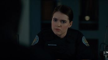 Anwen O'Driscoll and Eugene Baffoe in Burden of Truth (2018)