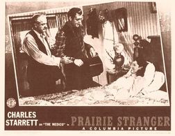 Patti McCarty, Forbes Murray, and Charles Starrett in Prairie Stranger (1941)