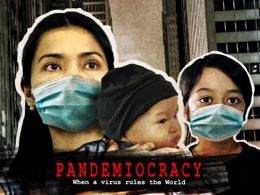 Albert Soriquez, Ruben Maria Soriquez, Lanie Martin Gumarang, and Kim Soriquez in Pandemiocracy (2021)