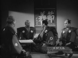 Ryôtarô Kawanami and Chôjûrô Kawarasaki in The 47 Ronin (1941)