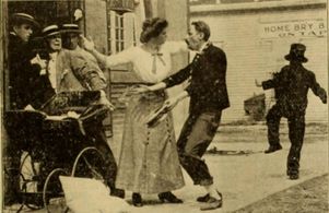 Augustus Carney and Victor Potel in Hank and Lank: They Get Wise to a New Scheme (1910)