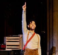 Alex Montaldo as Thomas magill in 'Misterman' by Enda Walsh directed by Graydon Gund. NYC performance