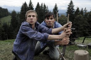 Maximilian Simonischek and Max Hubacher in The Foster Boy (2011)