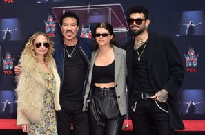 Lionel Richie, Nicole Richie, and Sofia Richie