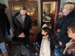 BTS Remy Holt with Ben Richardson on 1923 in Dillon, MT