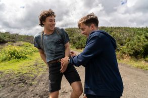 Jordan Oosterhof and Conan Hayes in Punch (2022)