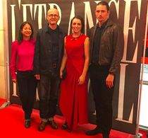 Janine Marmot, Simon Pummell, Nora-Jane Noone, and Lachlan Nieboer in Identicals (2015)