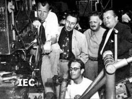 Walt Disney and Freddie Young in Treasure Island (1950)