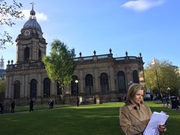 Mary Nightingale in ITV Evening News (1999)