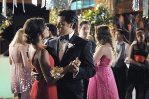 Alexandra Chando and Blair Redford in The Lying Game (2011)