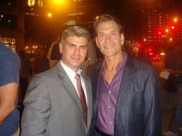 Roger Welp and Patrick Swayze in The Beast