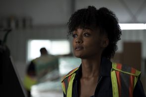 Mercedes Morris as First Officer Lexi Martine in Skymed