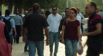 Baya Medhaffar in As I Open My Eyes (2015)