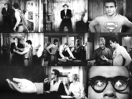 Jimmy Bates, Ross Elliott, Bunny Henning, Richard Reeves, John Rockwell, and Robert B. Williams in The Adventures of Sup