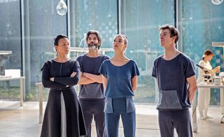 Nikol Kollars,Charlotte Le Bon, Barry Ward and Julio Perillán in Realive