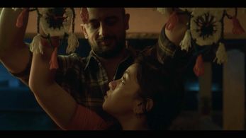 Arunoday Singh and Nidhi Singh in Apharan (2018)