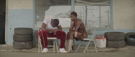 Daniel Kaluuya and Jodie Turner-Smith in Queen & Slim (2019)