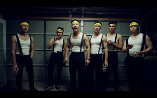 Nathan Ing, Osric Chau, Jared Egusa, Geo Lee, Intae Kim, Andrew Grace, and Elton Keung in Baichi and the Three Blind Rat