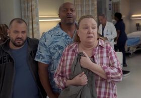 Danny Doherty, Marilyn Busch, and Jose Guns Alves in New Amsterdam (2018)
