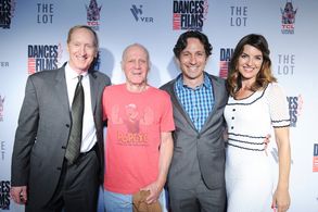 LOS ANGELES, CA - JUNE 1: Leon Russom, Larry Cedar, Gregory Sims and Kimberly Atkinson attend 