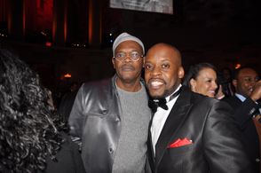 With Samuel L. Jackson at the NYC Premiere of George Lucas' 