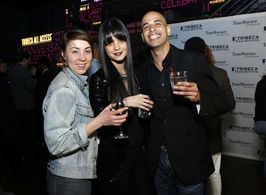 Bandar Albuliwi and Alejandra Isaza at the 2013 Tribeca Film Festival