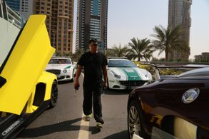 Shooting in Dubai - Kungfu Yoga