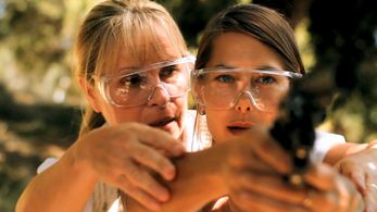 Kandice Stroh and Nicole Vicius in Sound of My Voice (2011)