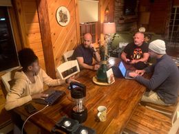 Marlo Thomas, Jason Cowan, and Nathan Dalton