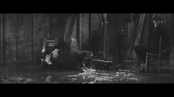 Béatrice Altariba, Fernand Ledoux, and Paul Meurisse in Les violents (1957)