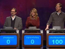 John Hodgman, Kurt Braunohler, and Grace Helbig in @midnight (2013)