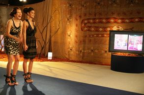 Jaslene Gonzalez and Natalie Gal in America's Next Top Model (2003)