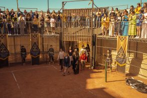 Krysta Rodriguez and Alyvia Alyn Lind in Daybreak (2019)